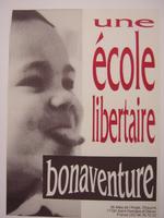 Affiche pour Bonaventure Une école libertaire (Saint-Georges-d'Oléron)
